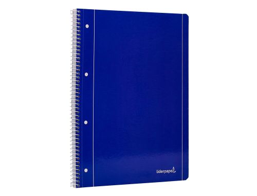Caderno espiral liderpapel capa azul 80 f din a4 pautado , Liderpapel , 29111 , 8423473291119